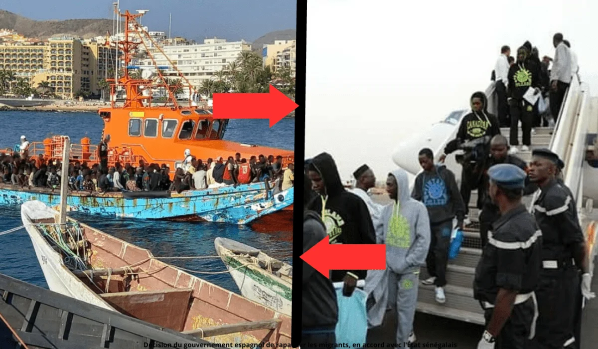 Décision du gouvernement espagnol de rapatrier les migrants, en accord avec l’État sénégalais :